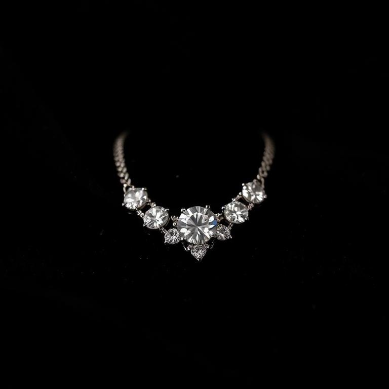 Collier diamants